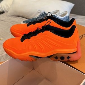 Authentic Louis Vuitton sneakers worn one time